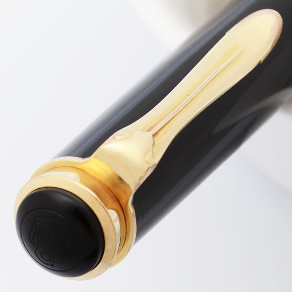 Pelikan 400 Fountain Pen (1950s) - Grey Striped, 14k OBB Nib